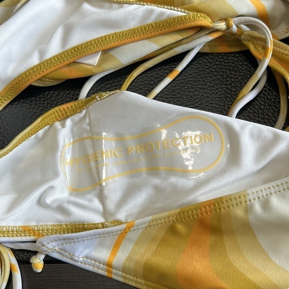 FAITHFULL THE BRAND Swim 2 pc Liu Bikini Top and Bottom in Talamanca Sz XL NEW - Picture 13 of 14